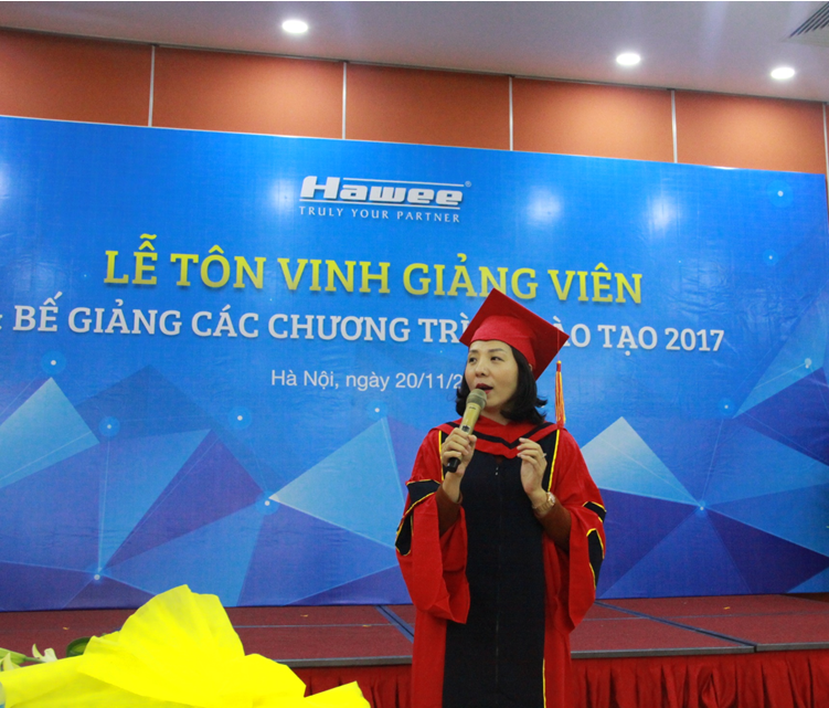 Chị Phạm Quỳnh Diệp- Giám đốc Nhân sự kiêm Phó Giám đốc Trung tâm Đào tạo